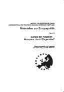 Tapa de Europa der Regionen
