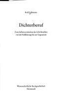 Tapa de Dichterberuf