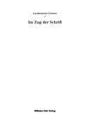 Tapa de Im Zug der Schrift