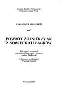 Tapa de Powrót żołnierzy AK z sowieckich łagrów