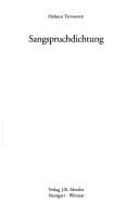 Tapa de Sangspruchdichtung