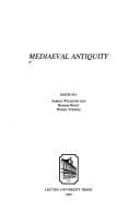 Tapa de Mediaeval Antiquity
