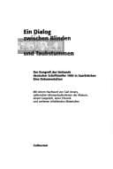 Tapa de Ein Dialog zwischen Blinden und Taubstummen