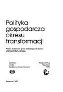 Tapa de Polityka gospodarcza okresu transformacji