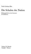 Tapa de Die Schulen der Nation