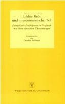 Tapa de Erlebte Rede und impressionistischer Stil
