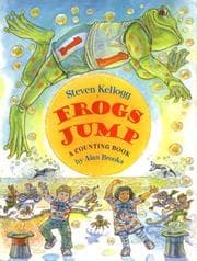 Tapa de Frogs jump ; a counting book