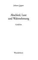 Tapa de Abschied, Laut und Wahrnehmung