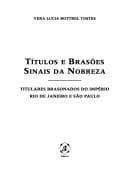 Tapa de Títulos e brasões