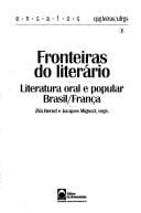Tapa de Fronteiras do literário