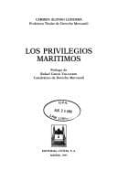 Tapa de Los privilegios marítimos