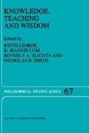 Tapa de Knowledge, teaching, and wisdom