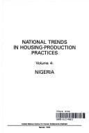 Tapa de National trends in housing-production practices