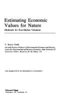 Tapa de Estimating economic values for nature
