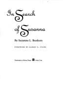 Tapa de In search of Susanna