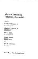 Tapa de Metal-containing polymeric materials