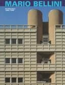 Tapa de Mario Bellini, architecture 1984-1995