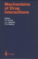 Tapa de Mechanisms of drug interactions