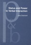 Tapa de Status and power in verbal interaction