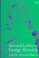Tapa de Selected letters of George Meredith