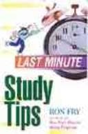 Tapa de Last minute study tips