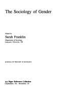 Tapa de The sociology of gender