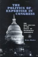 Tapa de The politics of expertise in Congress