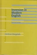 Tapa de Inversion in modern English