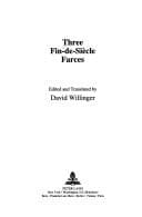 Tapa de Three fin-de-siècle farces