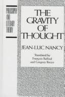 Tapa de The gravity of thought
