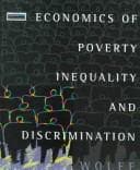 Tapa de Economics of poverty inequality and discrimination