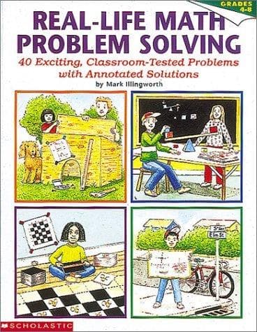 Tapa de Real-life math problem solving