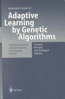 Tapa de Adaptive learning by genetic algorithms