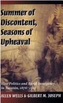 Tapa de Summer of discontent, seasons of upheaval