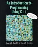 Tapa de An introduction to programming using C++