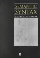 Tapa de Semantic syntax