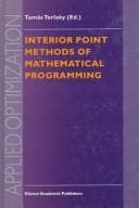 Tapa de Interior point methods of mathematical programming