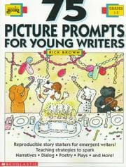 Tapa de 75 Picture Prompts for Young Writers (Grades 1-3)