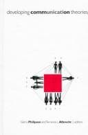 Tapa de Developing communication theories