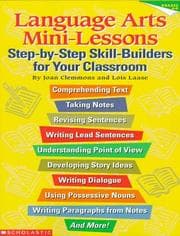 Tapa de Language arts mini-lessons