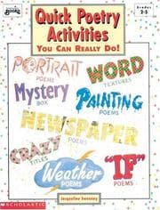 Tapa de Quick Poetry Activities (Grades 2-5)