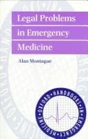 Tapa de Legal problems in emergency medicine