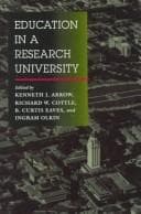 Tapa de Education in a Research University