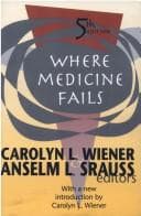Tapa de Where medicine fails