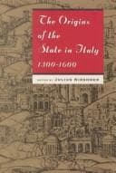 Tapa de The origins of the State in Italy, 1300-1600