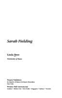 Tapa de Sarah Fielding