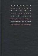 Tapa de African American women and the vote, 1837-1965