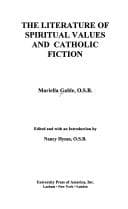 Tapa de The literature ofspiritual values and Catholic fiction