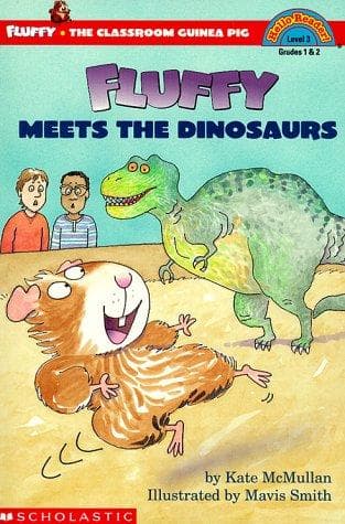 Tapa de Fluffy meets the dinosaurs