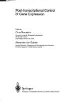 Tapa de Post-transcriptional control of gene expression